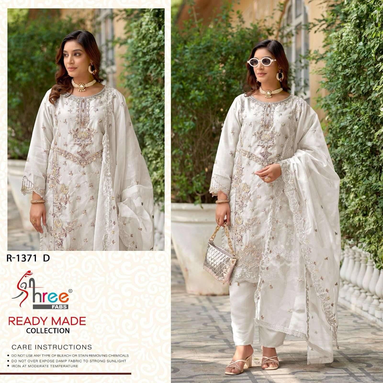 1371 Colors BY Shree fabs 1371 a TO 1371 d SERIES Pakistani Stylish Beautiful Colourful Printed & Roman silk readymade Dresses At Wholesale Price